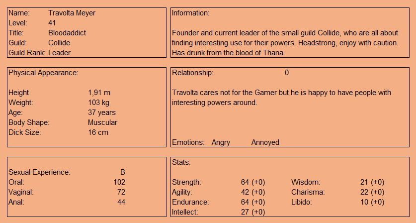 Travolta Chapter 41 Sheet